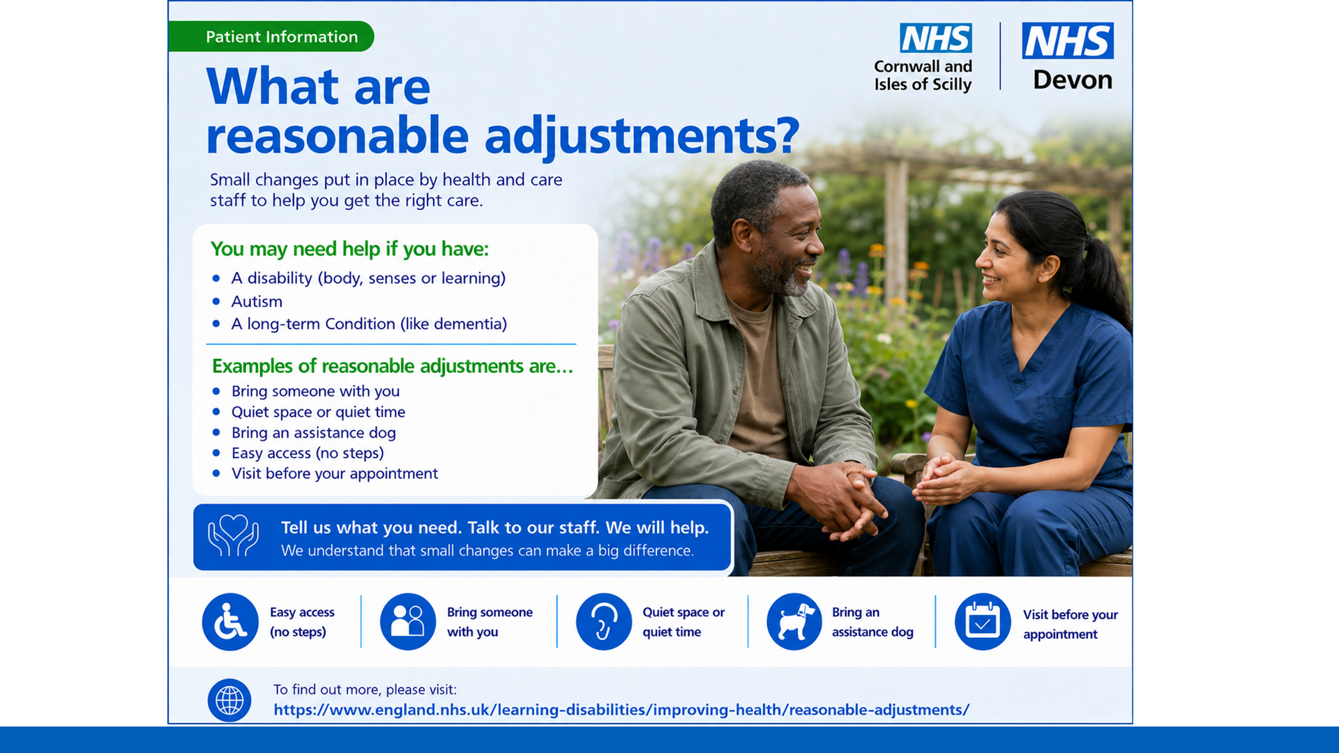 Reasonable adjustments